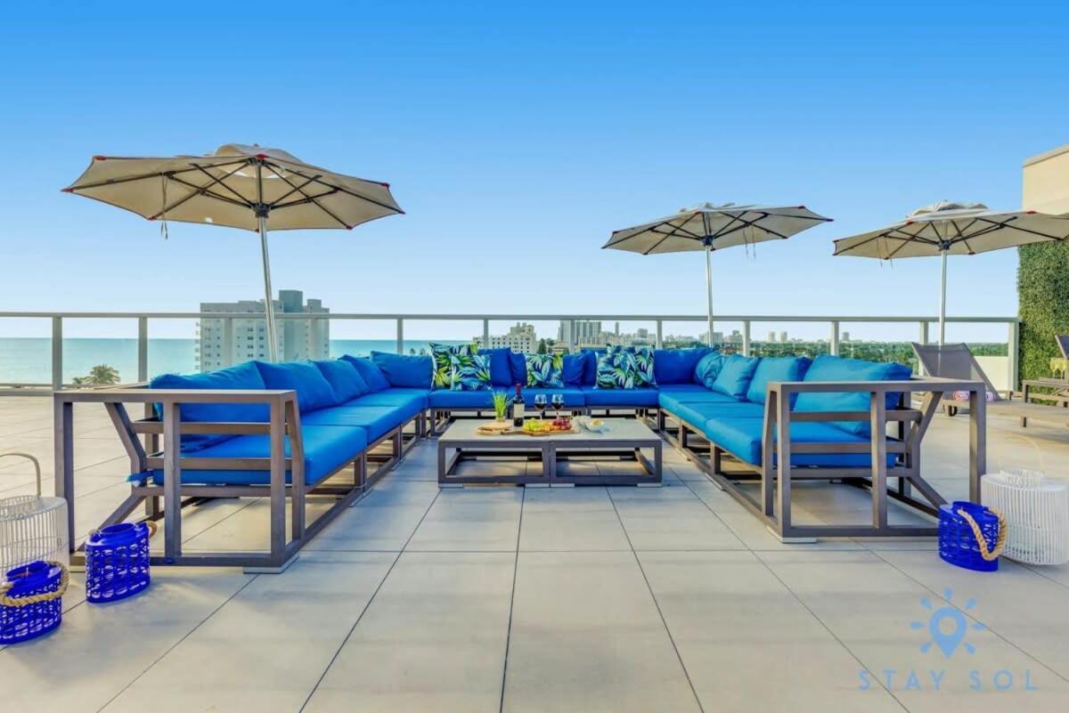Rooftop Pool - Ocean View Balcony - Hollywood Beach Exterior foto