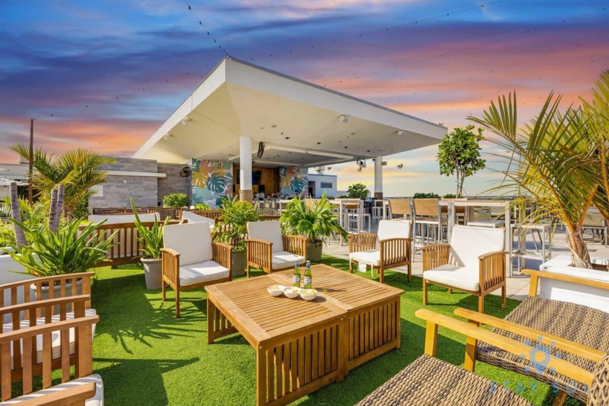 Rooftop Pool - Ocean View Balcony - Hollywood Beach Exterior foto
