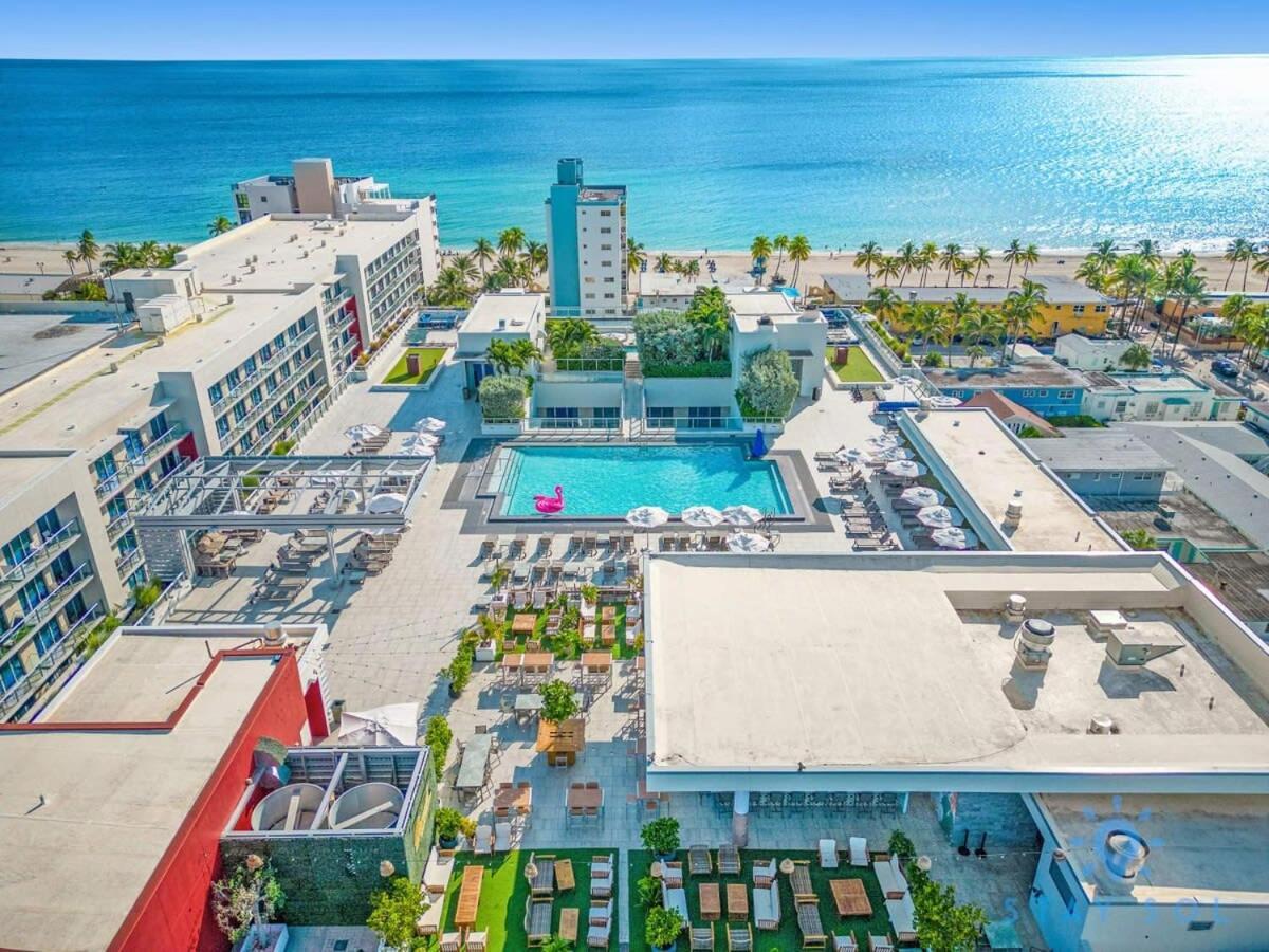 Rooftop Pool - Ocean View Balcony - Hollywood Beach Exterior foto