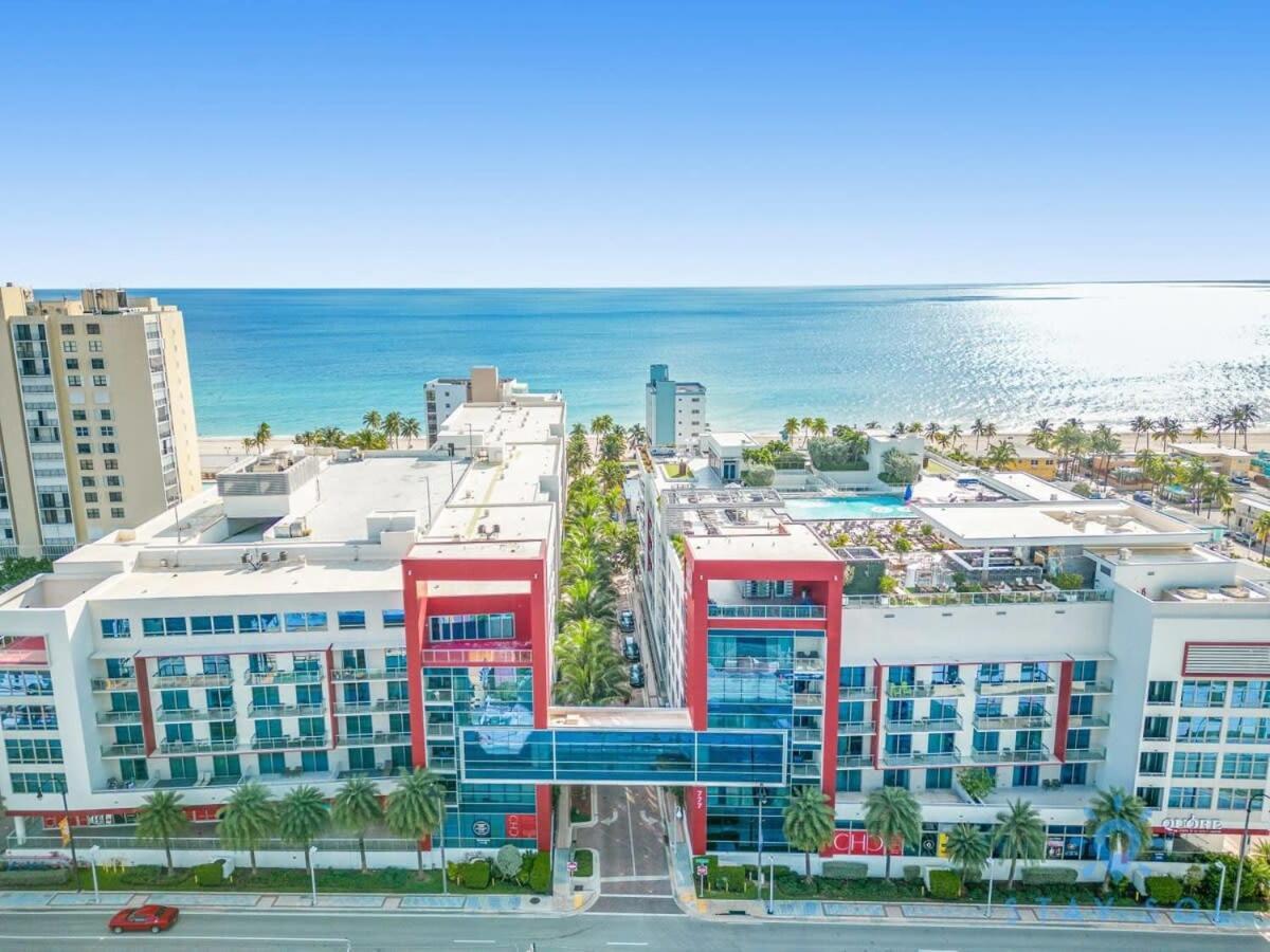 Rooftop Pool - Ocean View Balcony - Hollywood Beach Exterior foto
