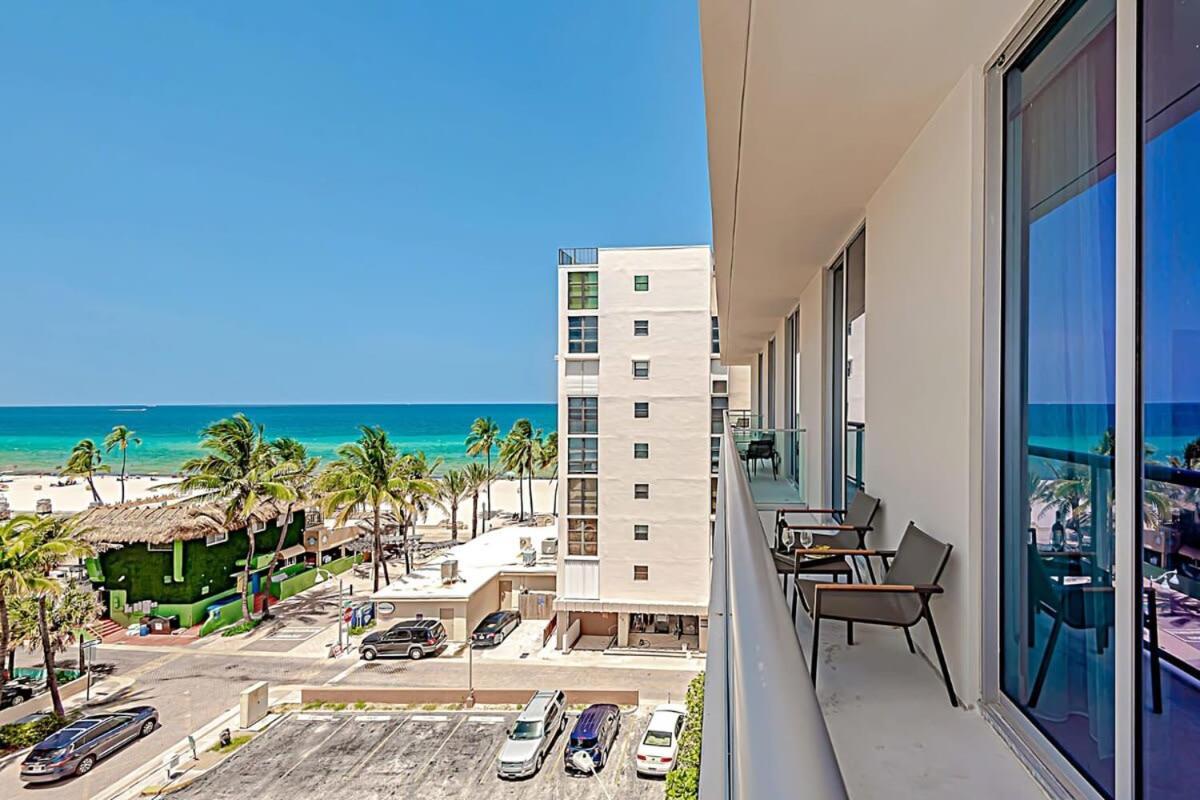 Rooftop Pool - Ocean View Balcony - Hollywood Beach Exterior foto
